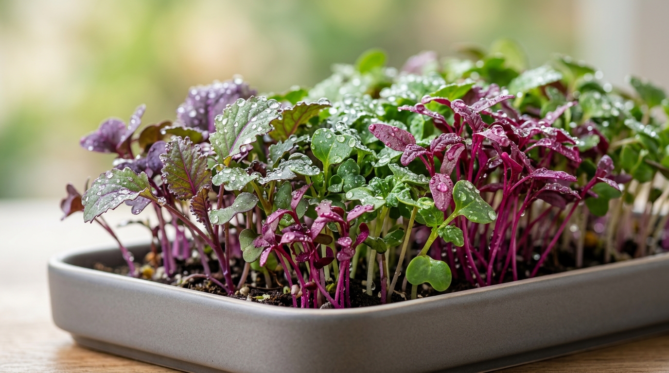 Brotes y microgreens Huerto de Autor